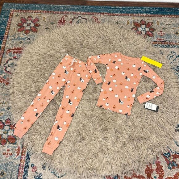 NWT Petit Lem Spooky Season glow in the dark PJ Set size 6X - Picture 4 of 7